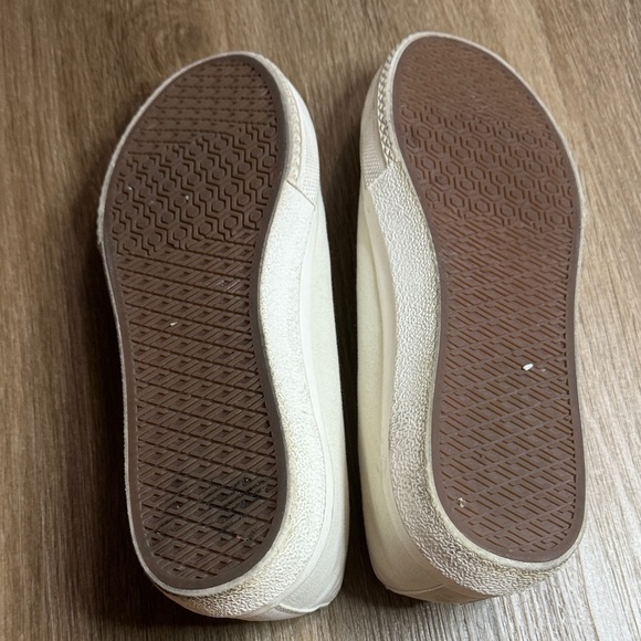 Burberry Larkhall Off-White Canvas Sneakers Minimalist and Casual Unisex Sz 9.5 - Picture 11 of 14